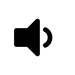 Volume Low Fill Icon