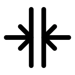 Horizontal Merge Icon