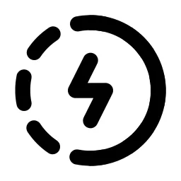 Recharging Line Icon