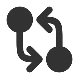 Git Diff Fill Icon