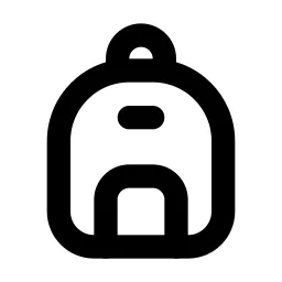 Backpack Line Icon