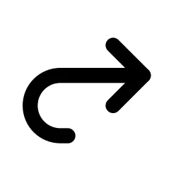 Arrow Forward Up Line Icon