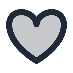Heart Duotone Icon