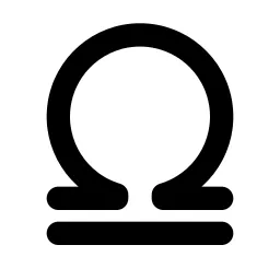 Zodiac Libra Line Icon