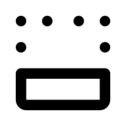 Box Align Bottom Line Icon