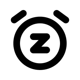 Alarm Snooze Line Icon