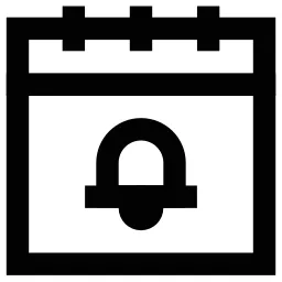 Calendar Bell Icon