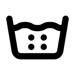 Wash Temperature 4 Line Icon
