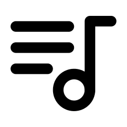 Playlist Line Icon