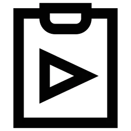Play Clipboard Icon