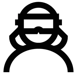 Woman Vr Glasses Icon