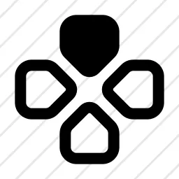 Gamepad Controls Up Joystick Icon