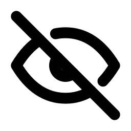Eye Off Line Icon