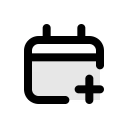 Calendar Plus Duo Icon