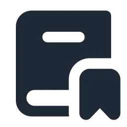 Book Bookmark Solid Icon