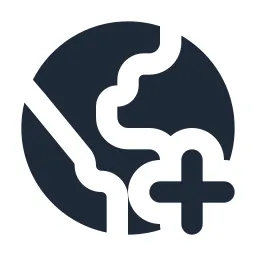Globe Earth 2 Solid 1 Icon