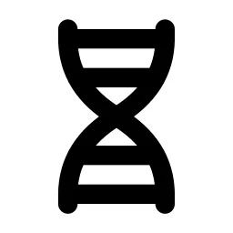 Dna 2 Line Icon