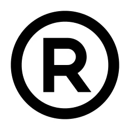 Registered Line Icon
