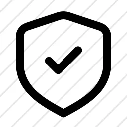 Shield Check Security Protection Icon