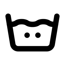 Wash Temperature 2 Line Icon