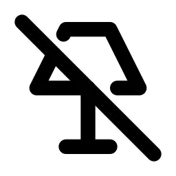Lamp Off Line Icon
