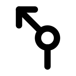 Arrow Rotary Last Left Line Icon