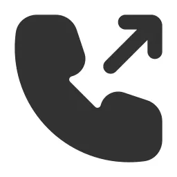 Phone Outgoing Fill Icon