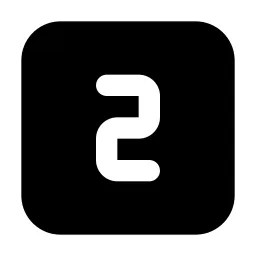 Square Number 2 Icon