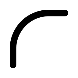 Border Corner Pill Line Icon