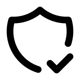 Shield Check Line Icon