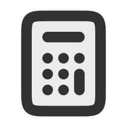 Calculator Duotone Icon