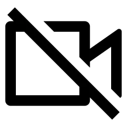 Video Off Line Icon