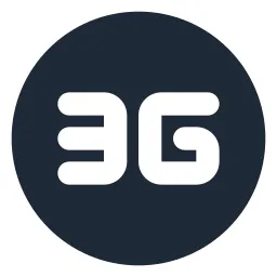 3g Circle Solid Icon