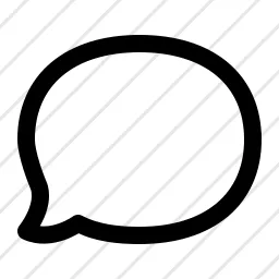 Bubble 5 Message Chat Icon