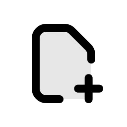 File Plus Duo Icon