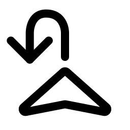 Maps Turn Back Icon