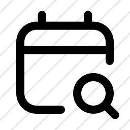Calendar Search Date Search Icon