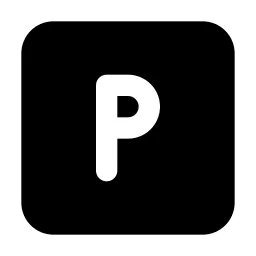 Square Letter P Icon