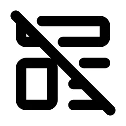 Template Off Line Icon