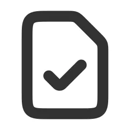 Document Check Icon