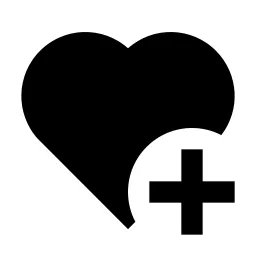 Heart Add Fill Icon