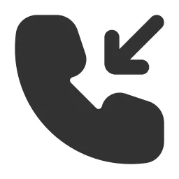Phone Incoming Fill Icon