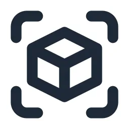 Scan Box Line Icon