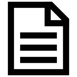 Lines File Icon