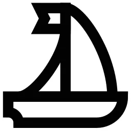 Sail Boat Icon