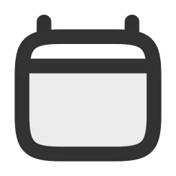 Calendar Alt Duotone Icon