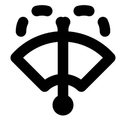 Wiper Wash Line Icon