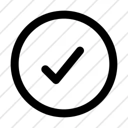 Circle Check Check Radio Circle, Checkbox, Check, Checkmark, Confirm Icon