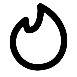 Brand Tinder Line Icon