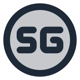 5g Circle Duotone Icon